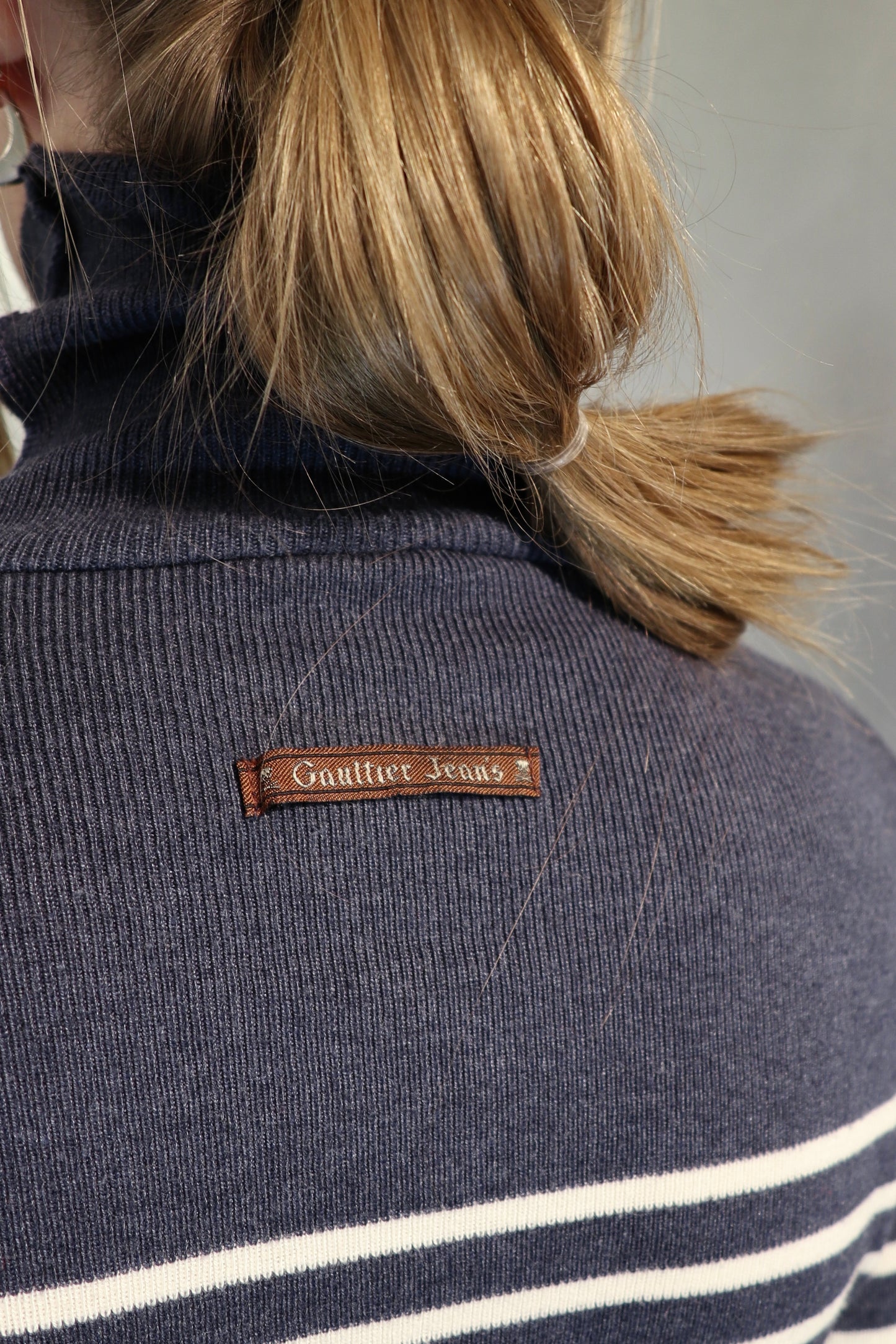 90's Gaultier Jeans Striped Knit
