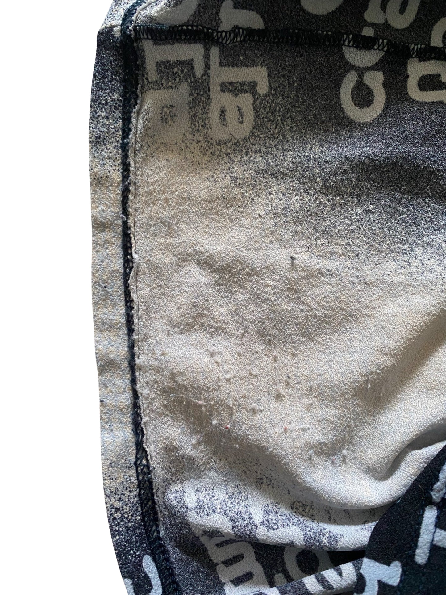 Printed Mesh Top Y2K