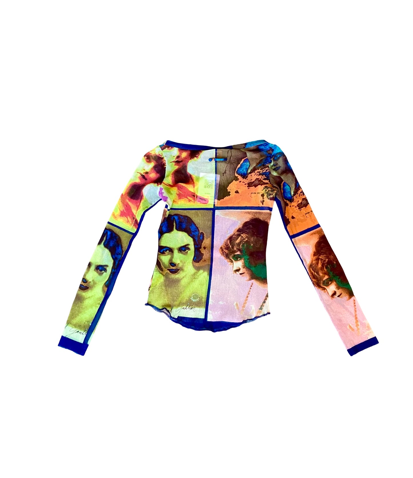 Jean Paul Gaultier Pop Art Portrait Top 2002