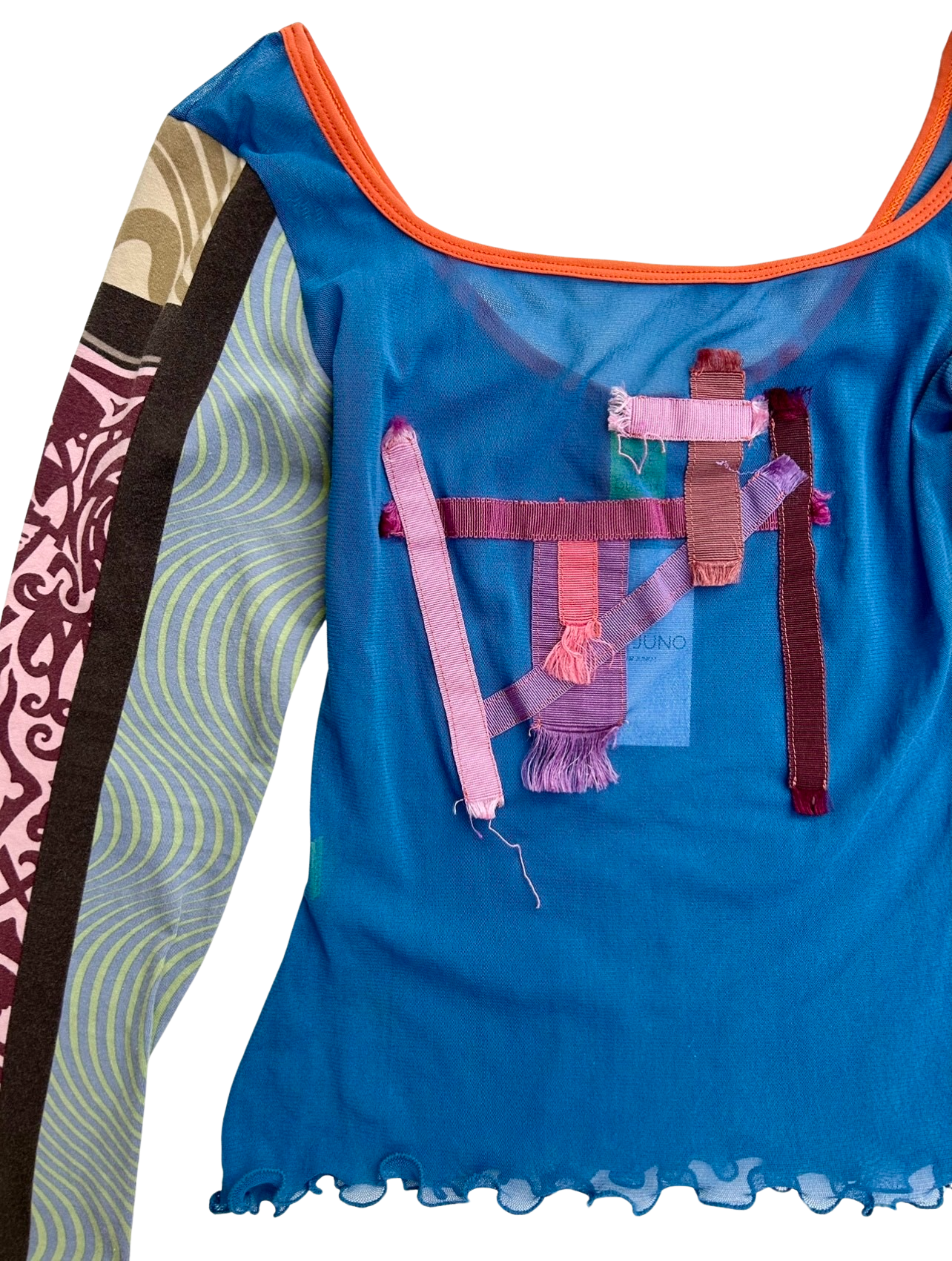 Save The Queen scoop neck top