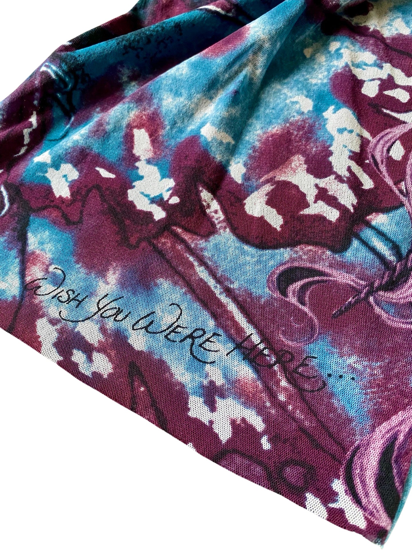 Mesh watercolour Top Y2K