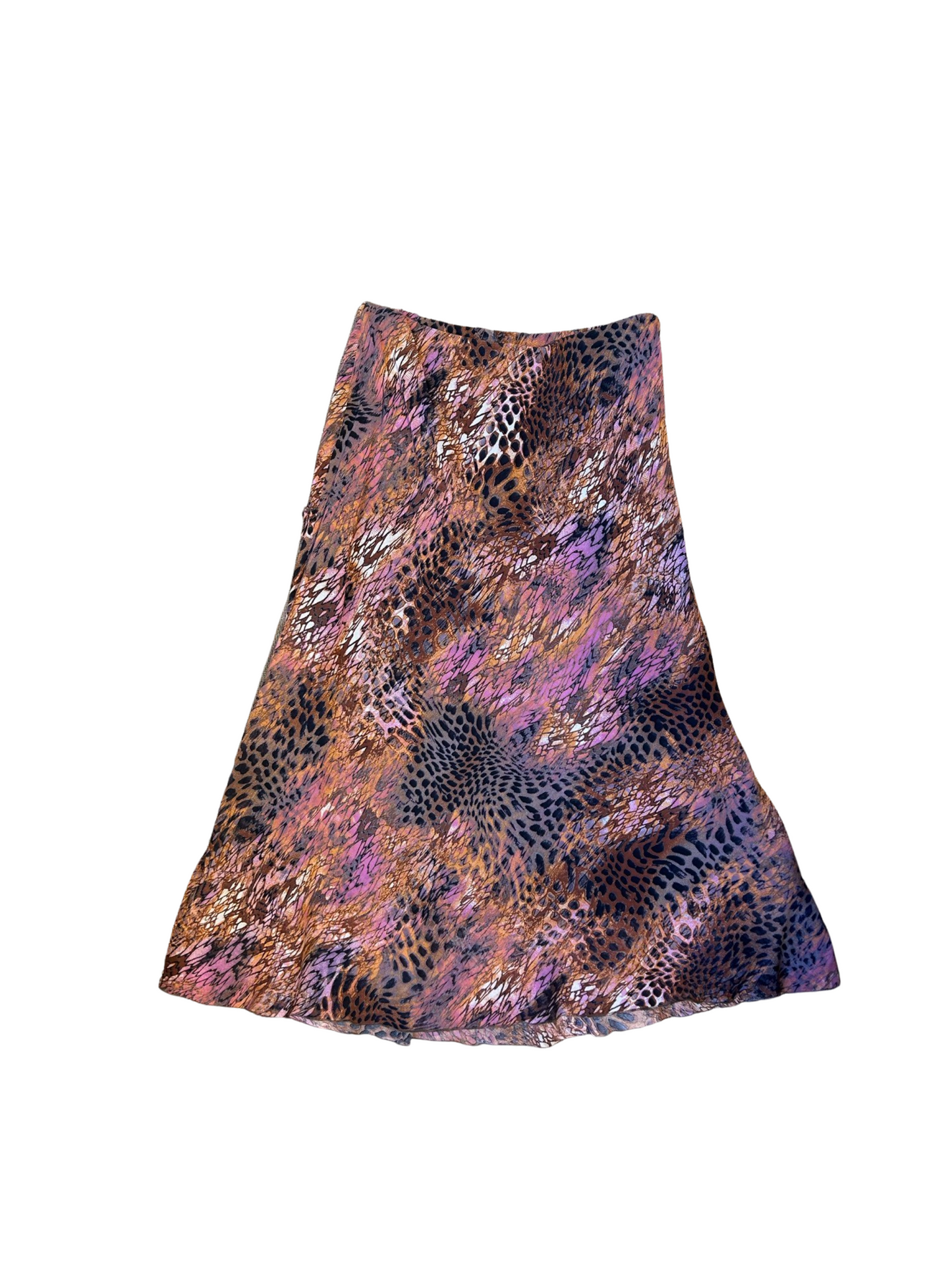 Romantic Y2K Watercolour Skirt