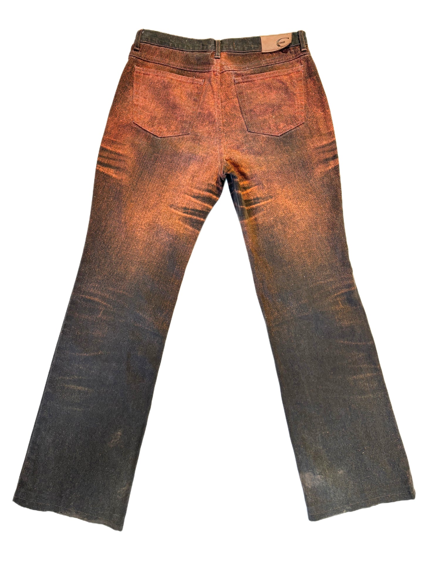 Just Cavalli Burnt Gradient Denim Jeans