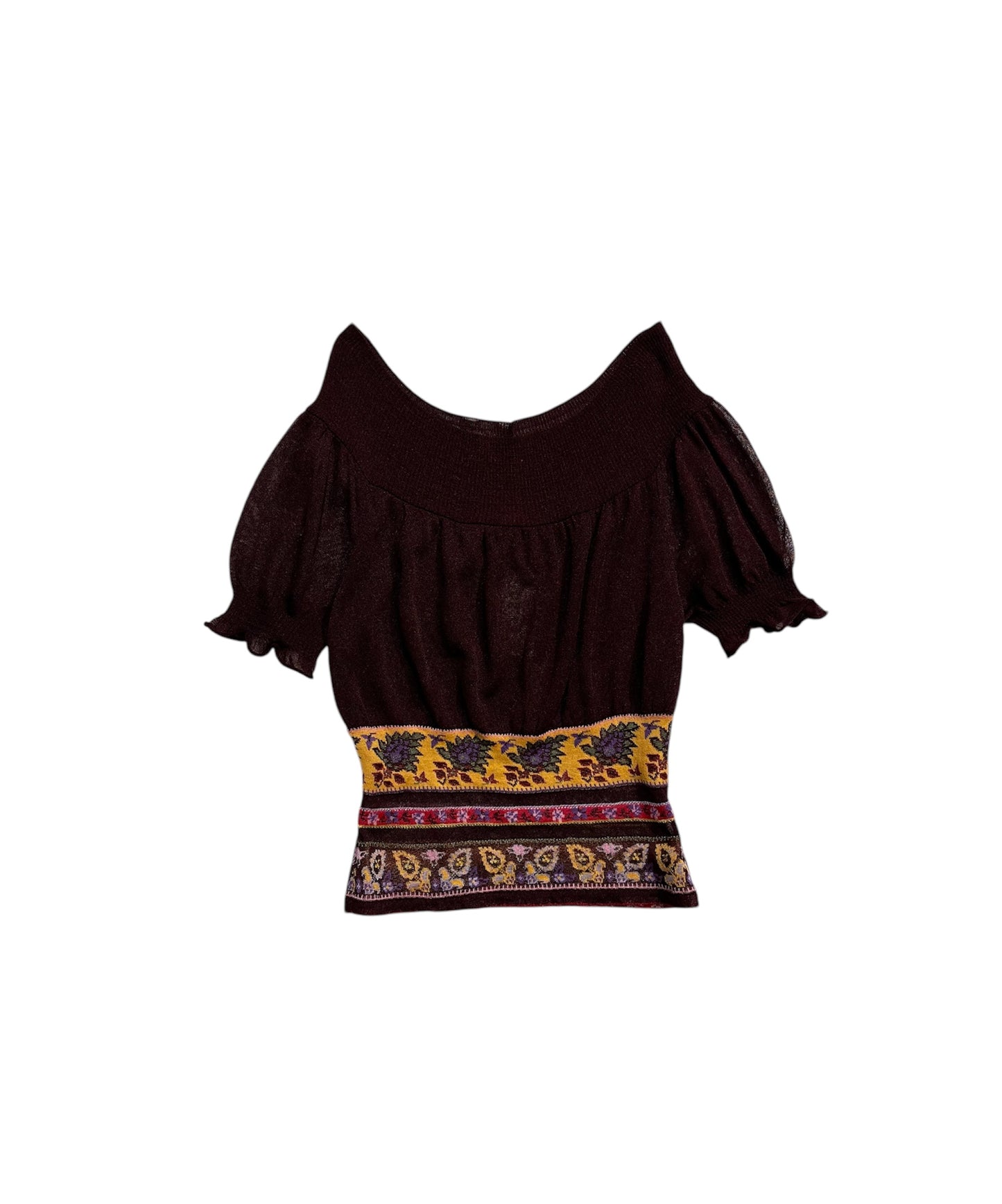 Kenzo sheer knitted top