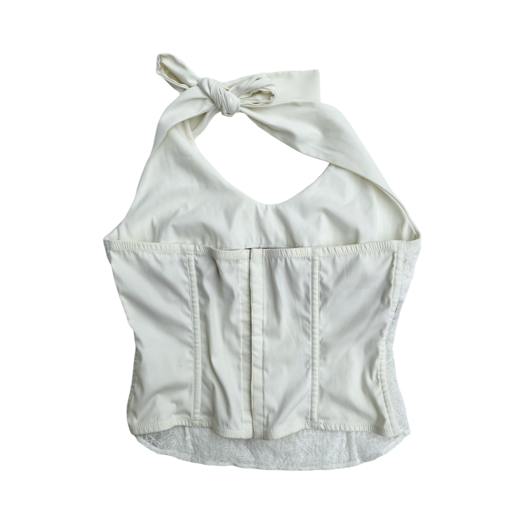 La Perla romantic lace corset top
