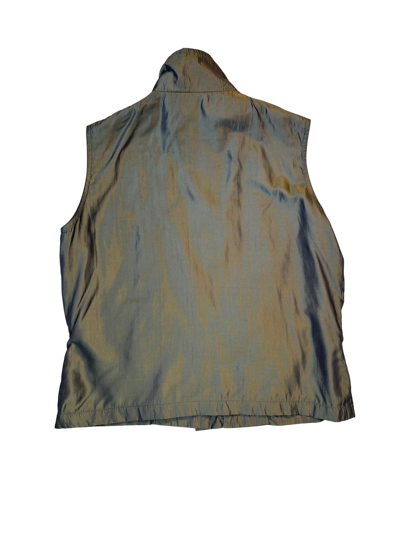 Dark Green Utility Vest & Skirt Set