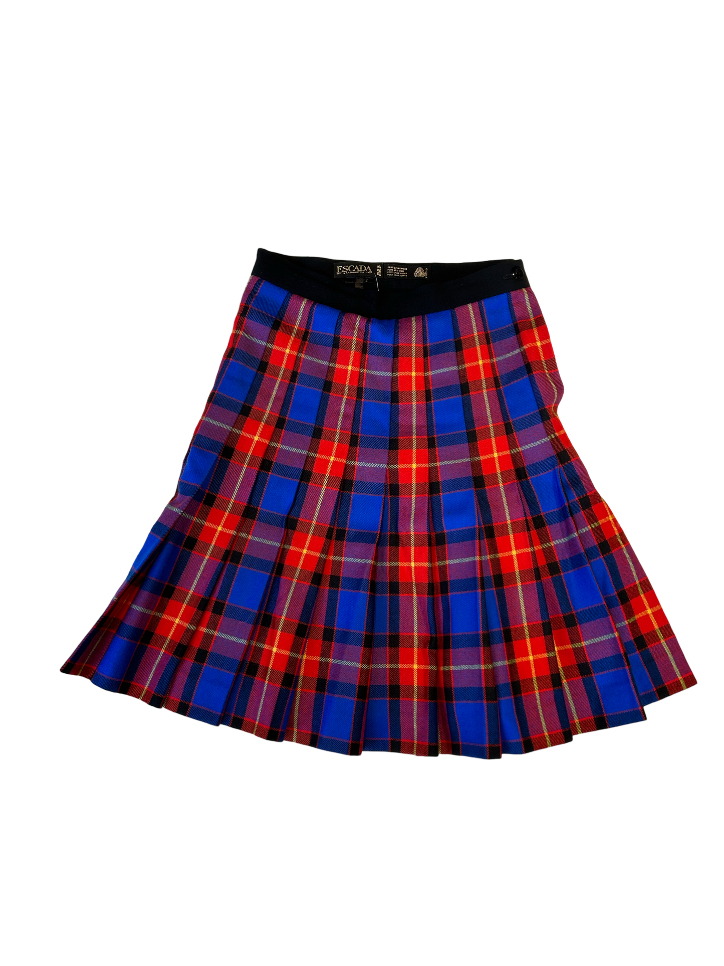 ESCADA wool pleated skirt