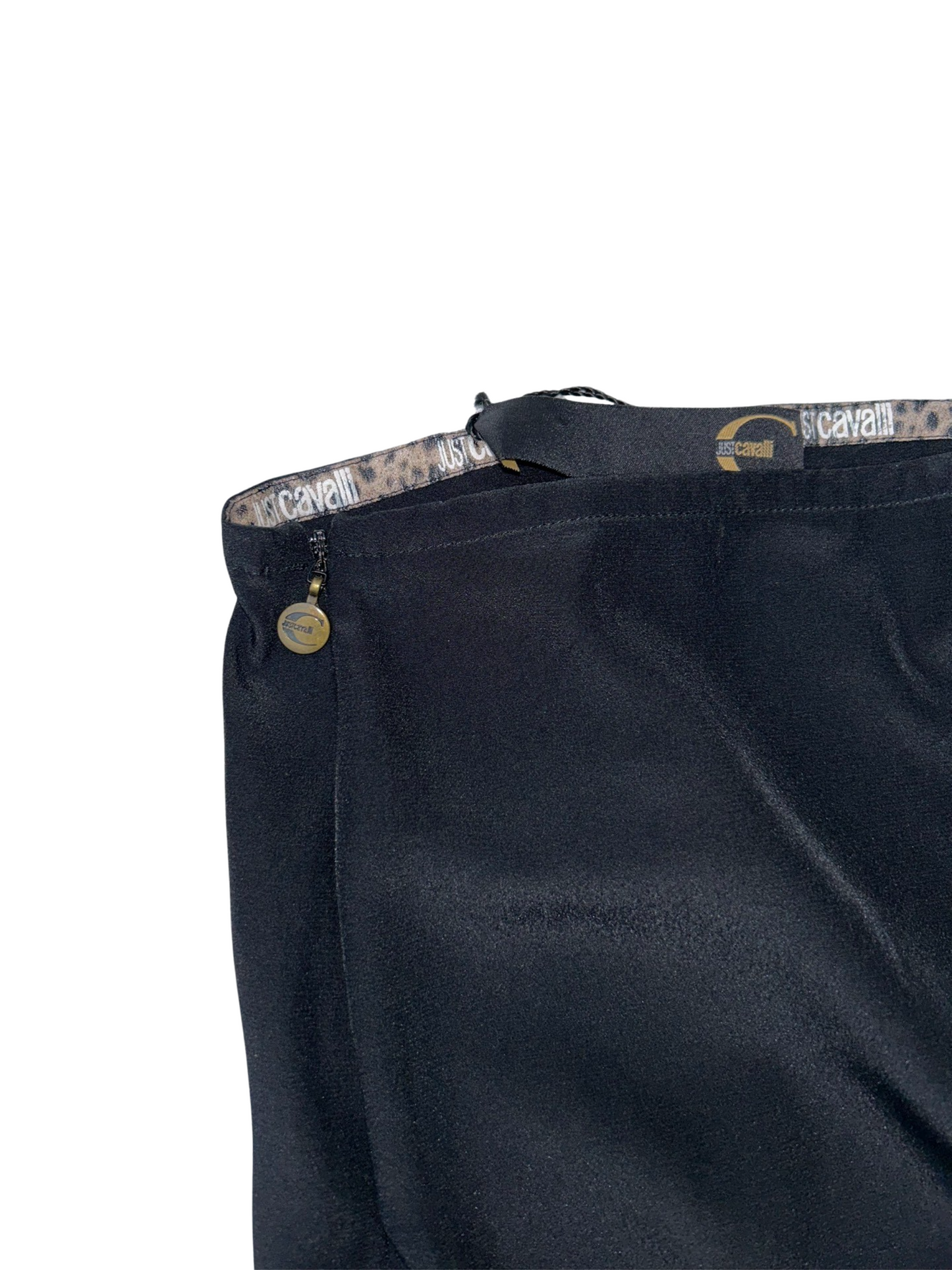 Just Cavalli ballerina core draped mini skirt