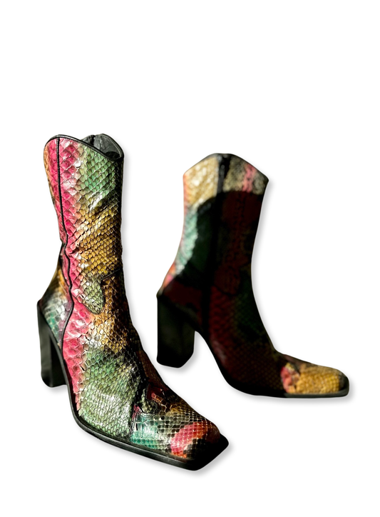 Snakeskin 90’s Westernboot