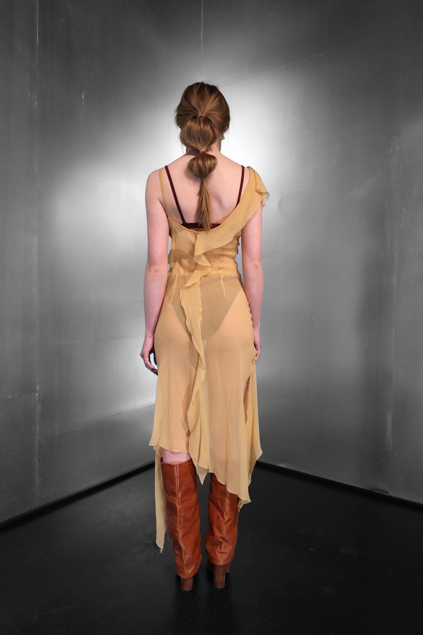Vintage Silk “Barely There” Dress