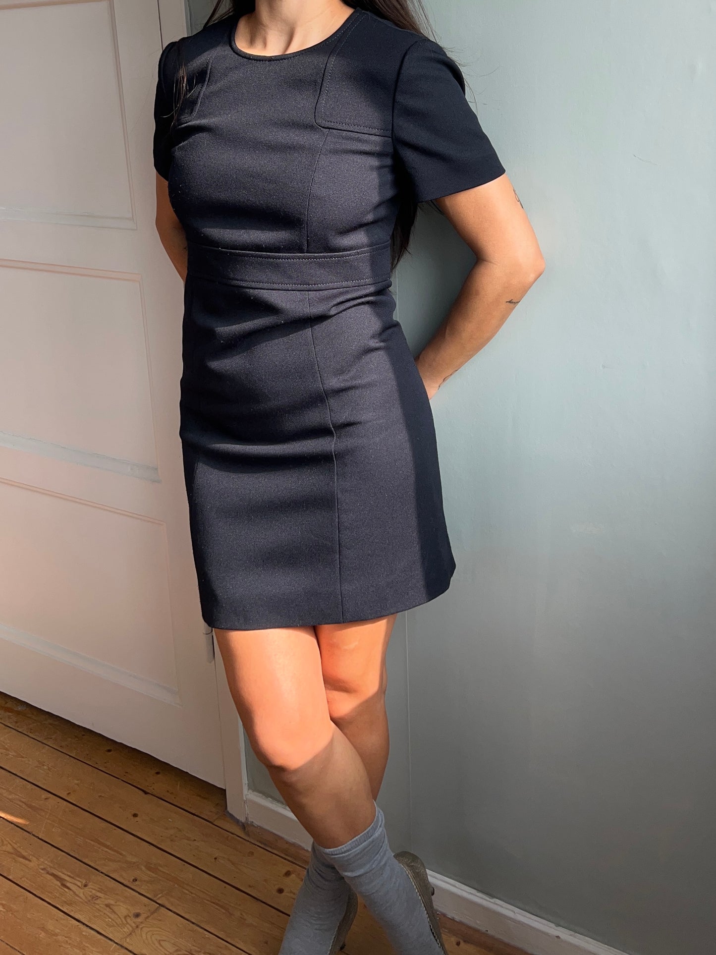 Miu Miu Navy Mini Dress