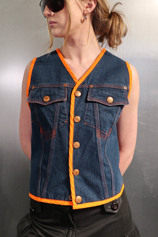 Gaultier Jeans Utility Vest c. 2000