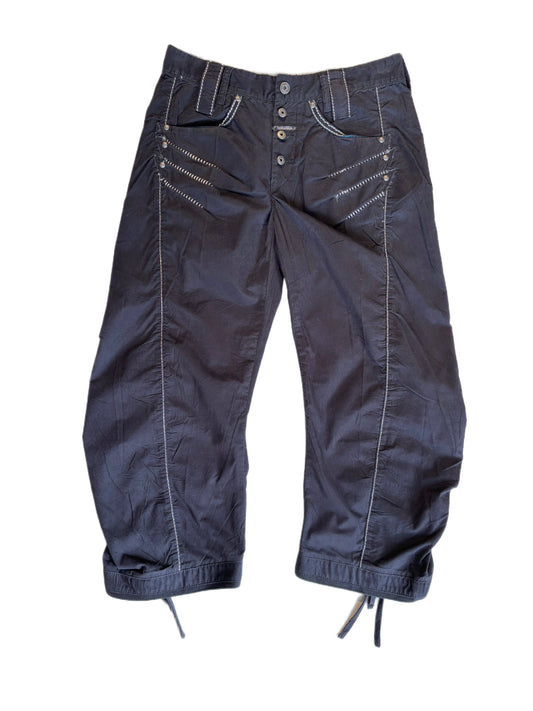 Marithé François Girbaud Manchester Structured Utility Pants