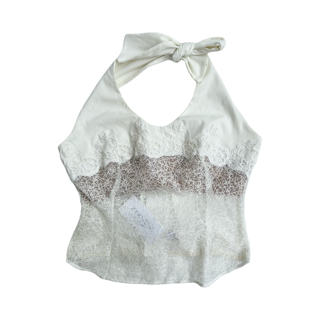 La Perla romantic lace corset top