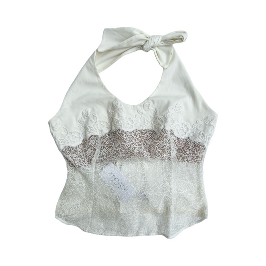 La Perla romantic lace corset top