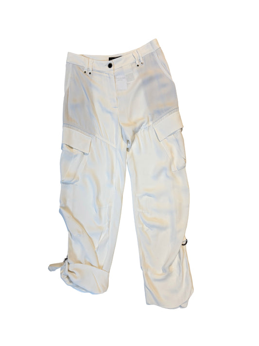 Plein Sud White Cargo Pants