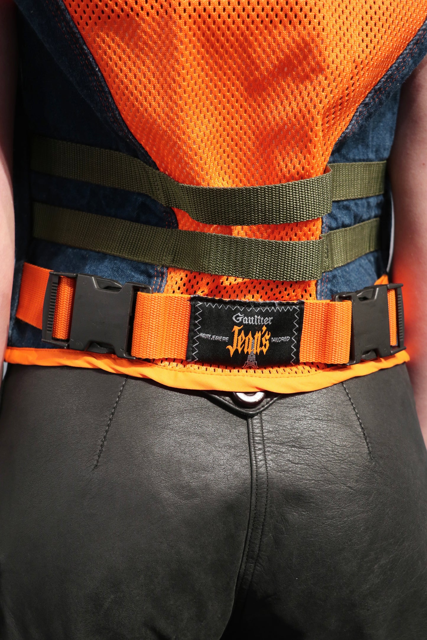 Gaultier Jeans Utility Vest c. 2000
