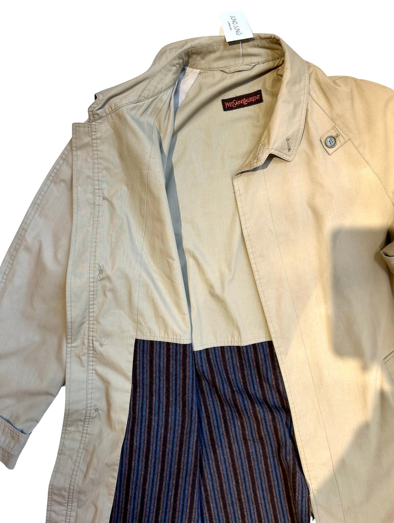 Light and luxurious YSL trench coat