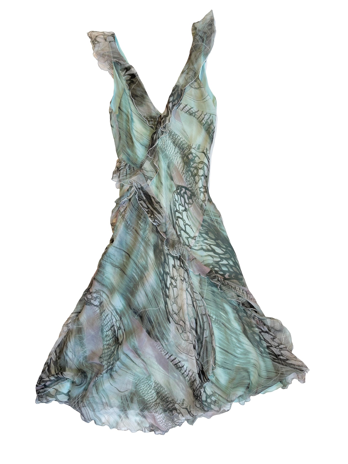 Dreamy silk midi dress