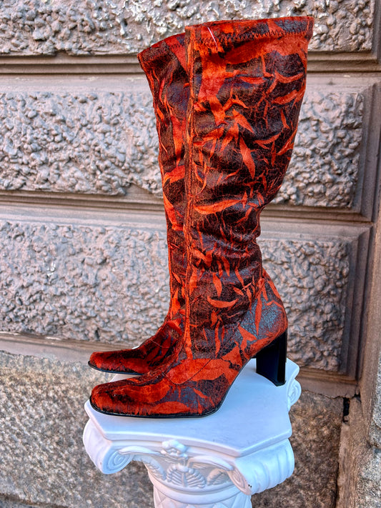 Hand crafted 90’s lava sock boots