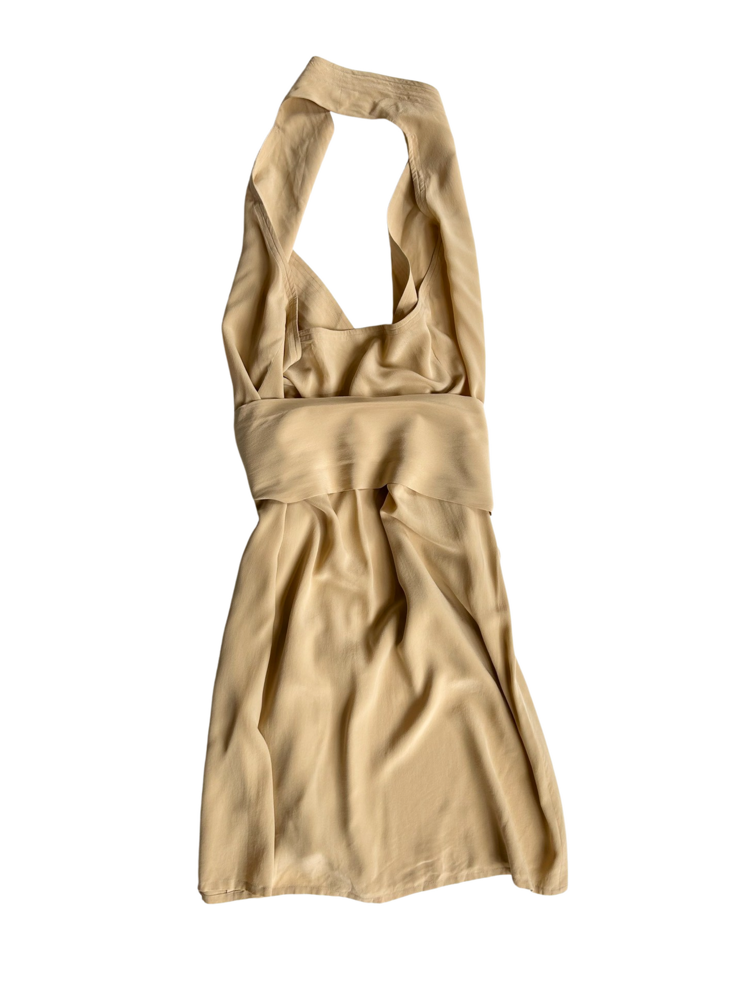 Italian silk wrap dress Viamaggio Massimo Rebecchi