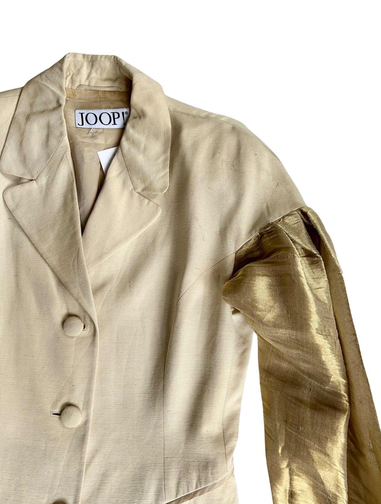 JOOP! Silk puff sleeve blazer