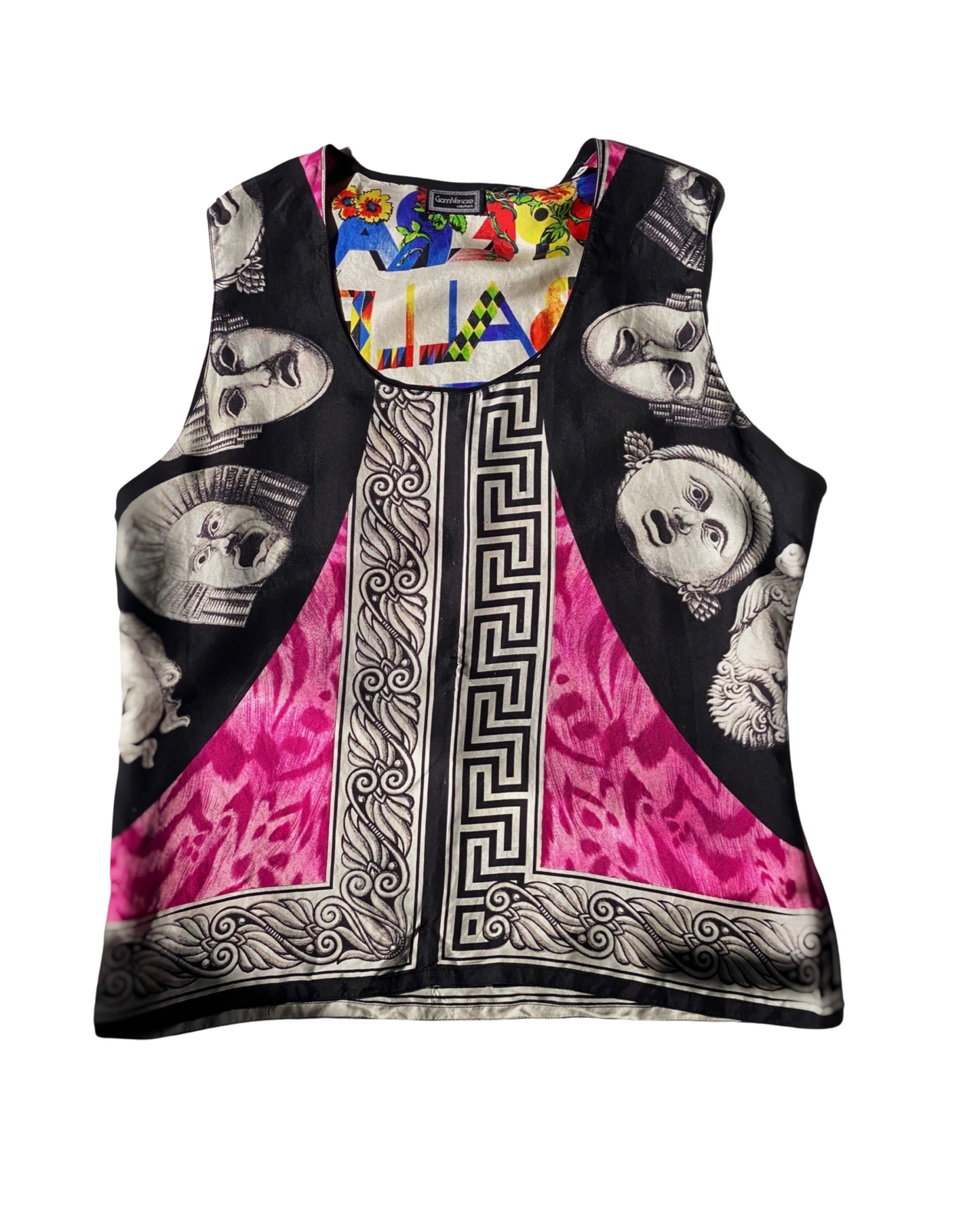 1991 Gianni Versace Couture Silk Top