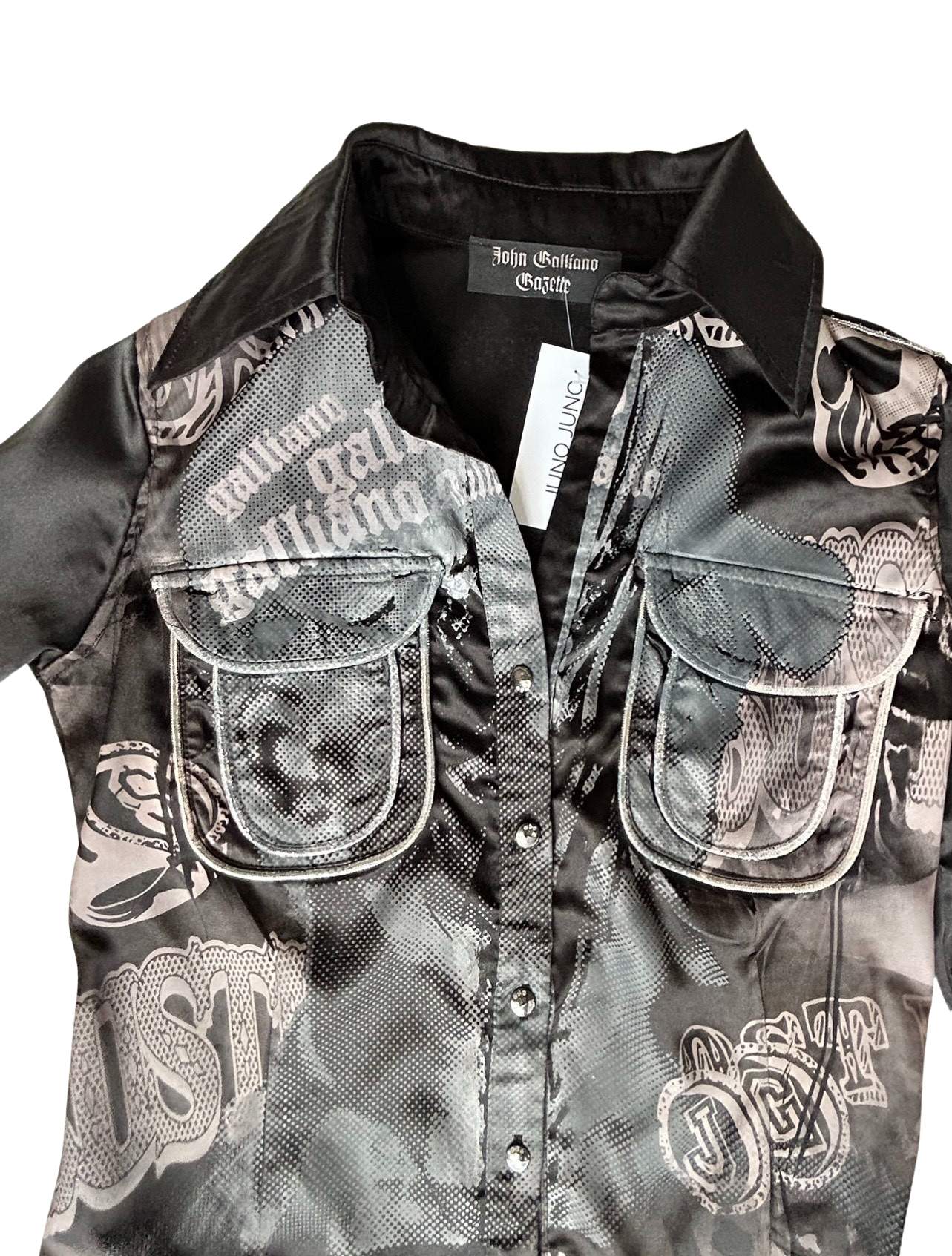 2000’s John Galliano Gazette shirt