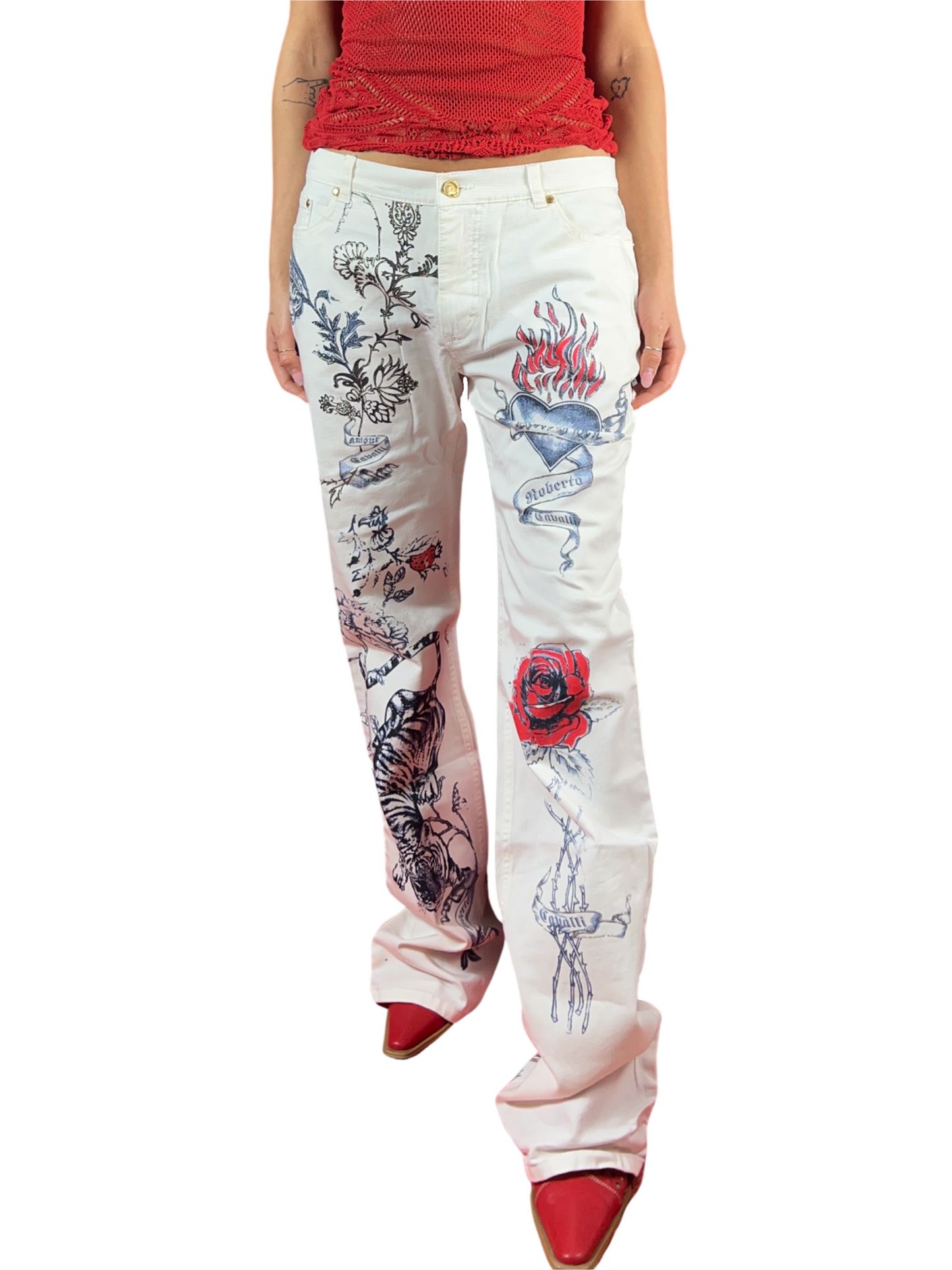Cavalli Tattoo Jeans 2003’s