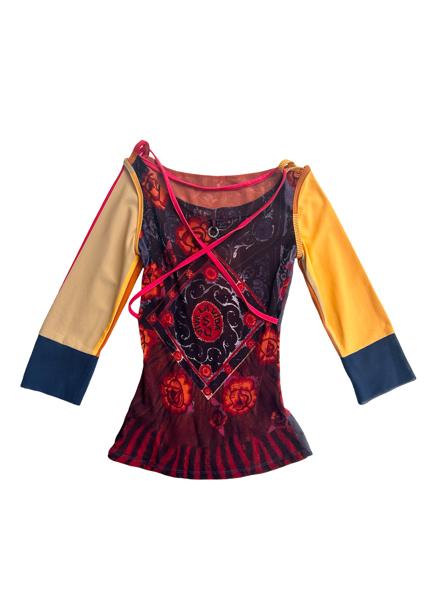 Save The Queen crossed open back top