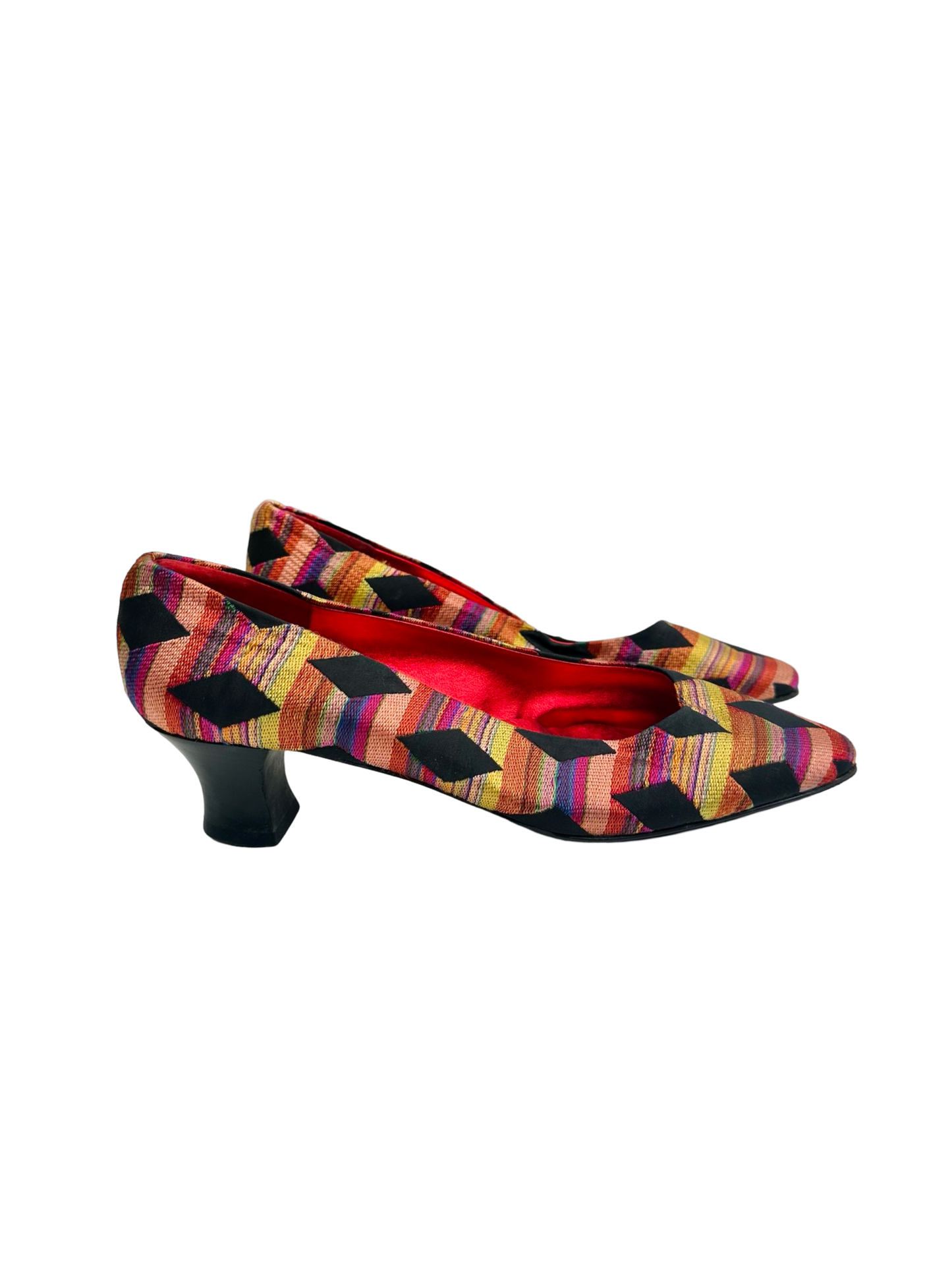 Fendi 1980’s tapestry heels