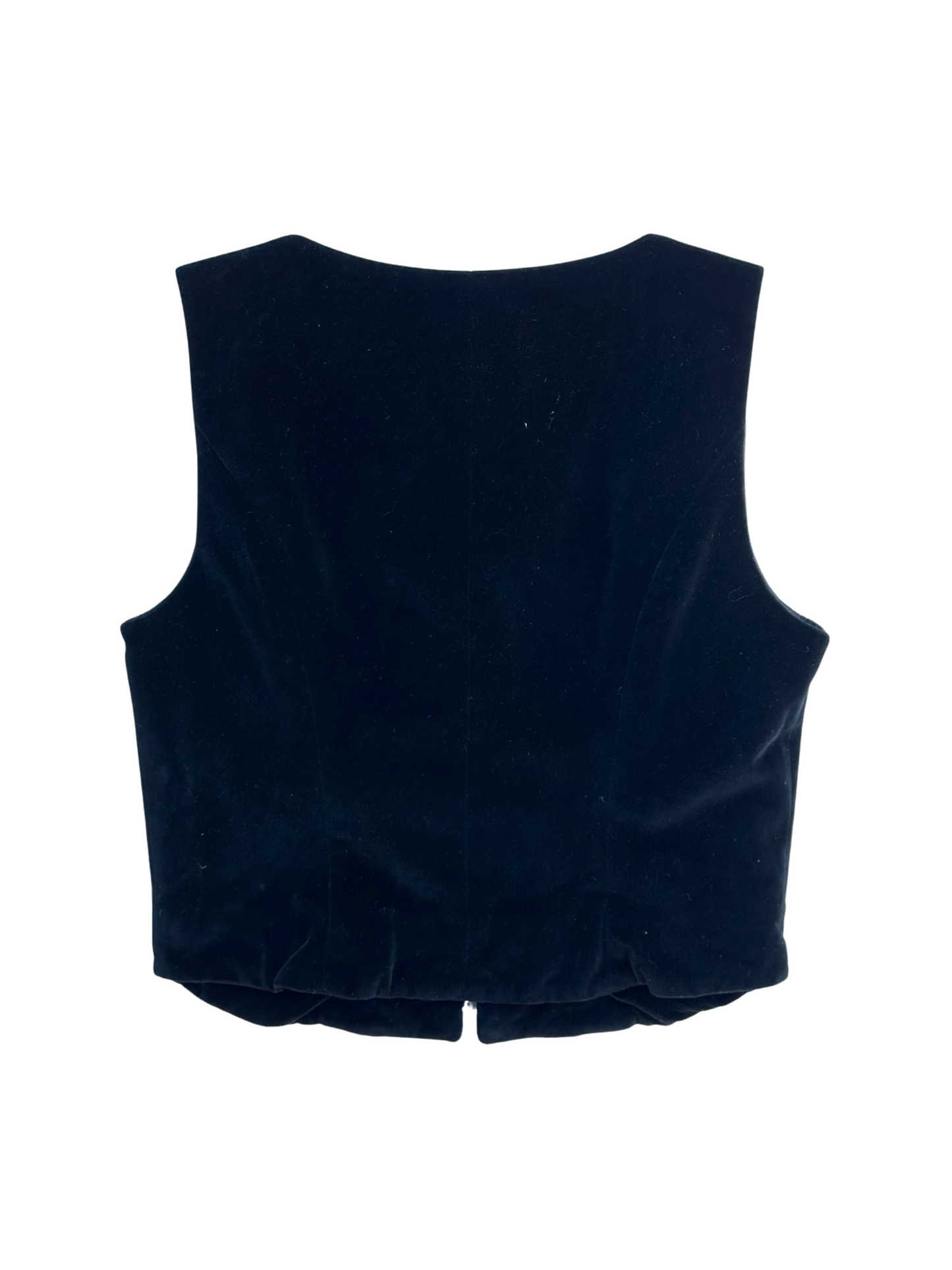 KENZO velvet corset vest
