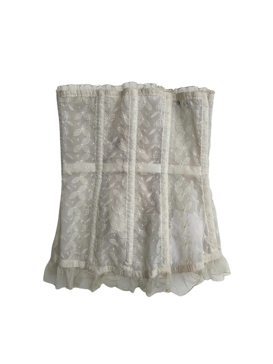 Romantic vintage lace corset