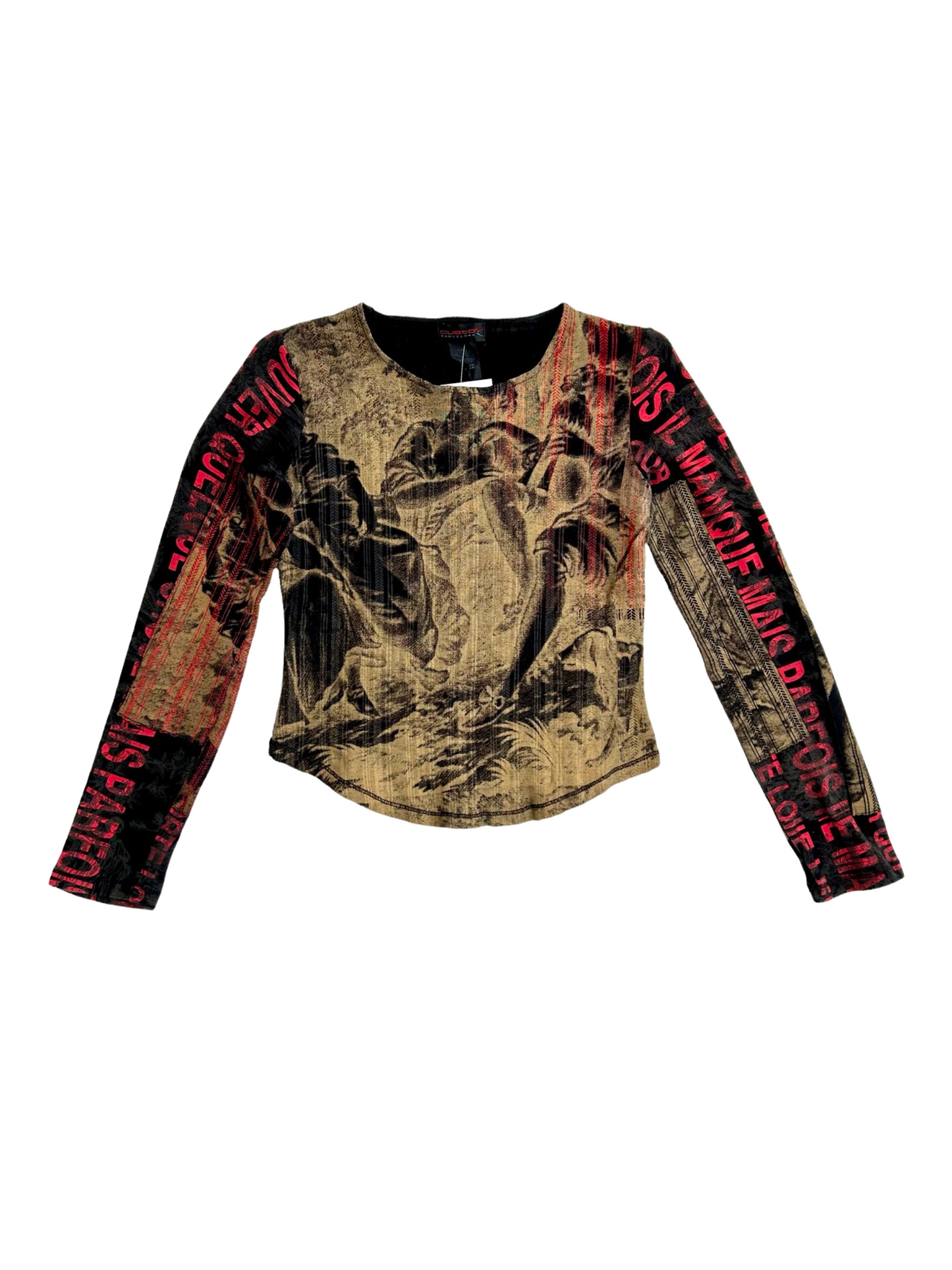 Custo Barcelona dark angel top