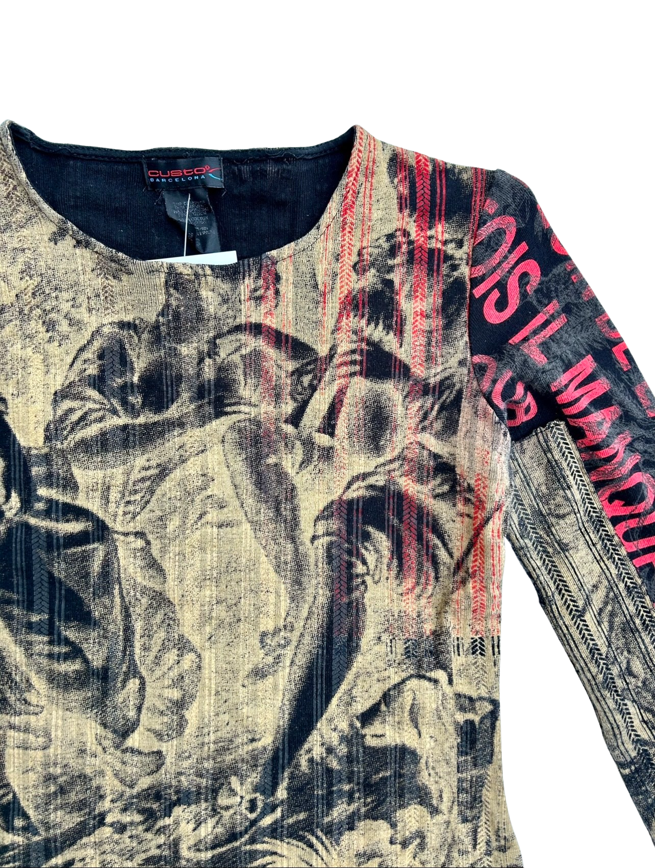 Custo Barcelona dark angel top