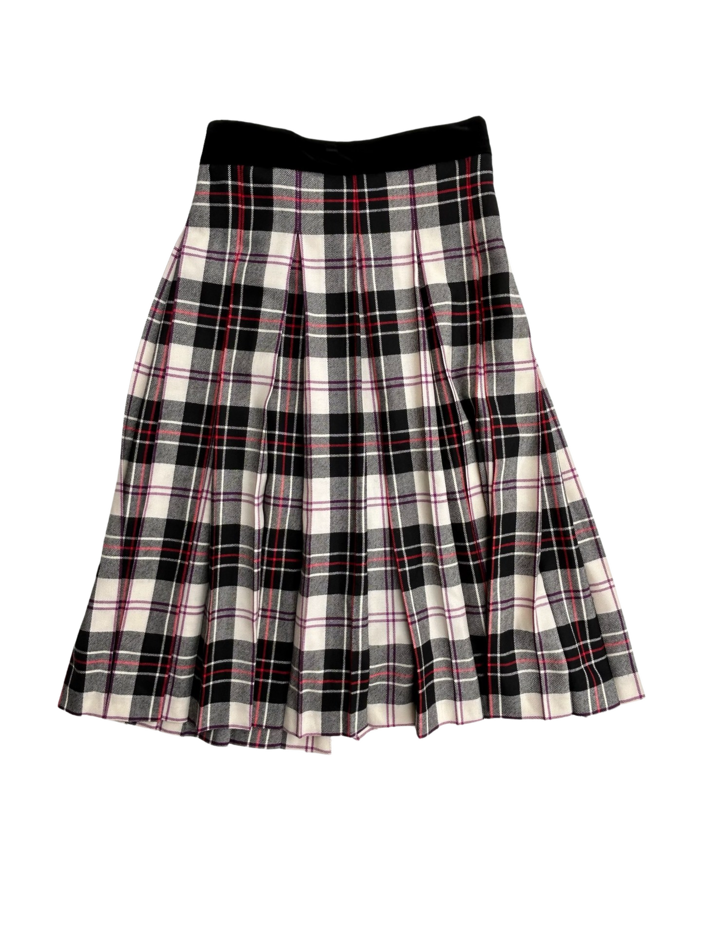 ESCADA pleated midi skirt