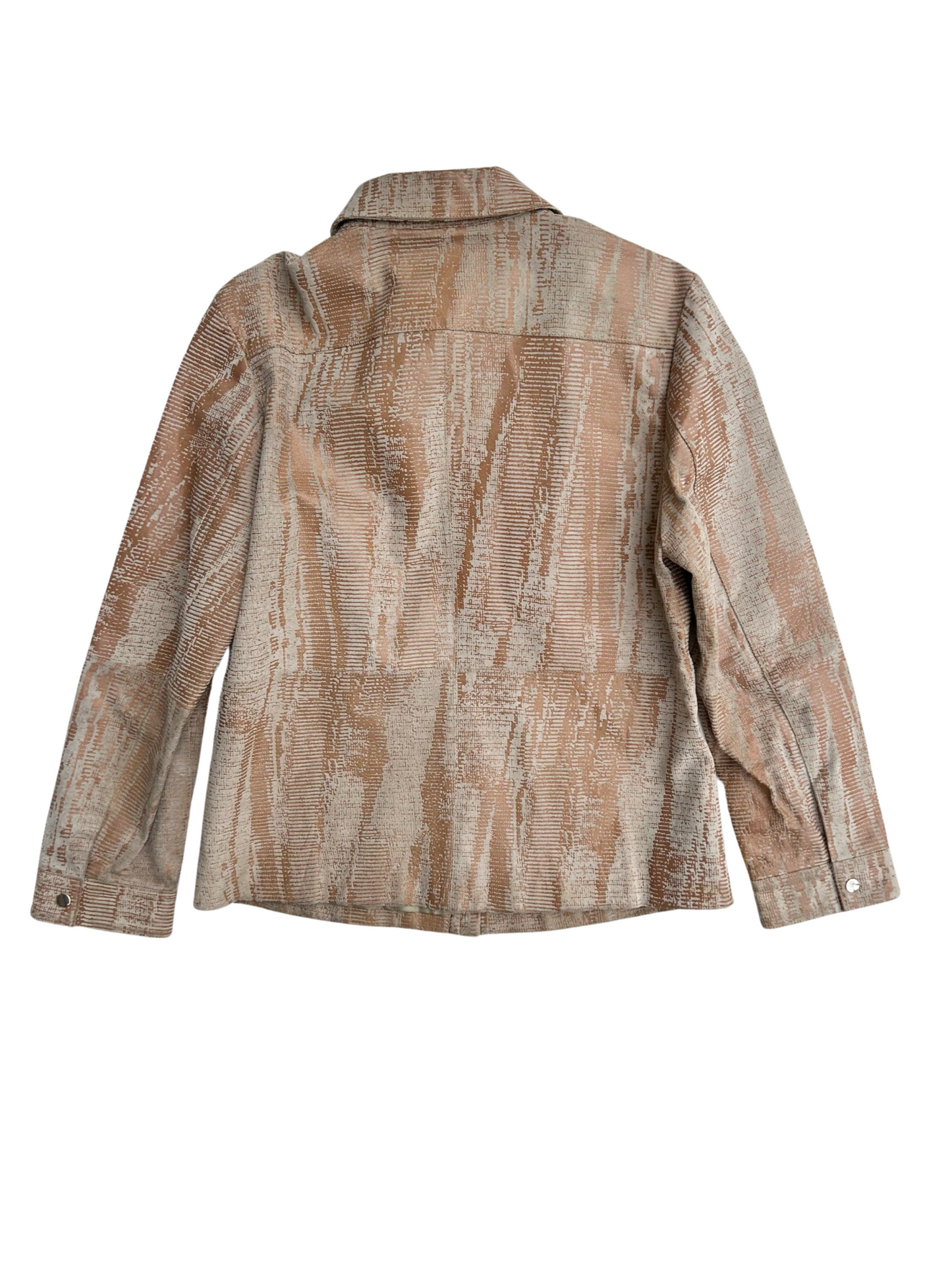 Country core leather shirt