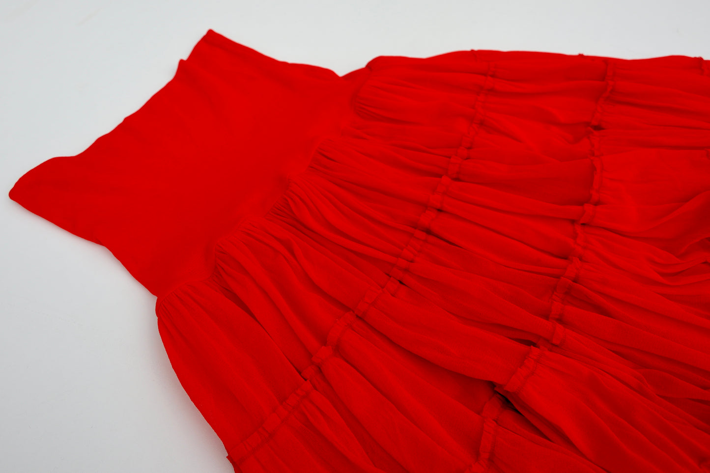 JEAN PAUL GAULTIER SOLEIL MESH SKIRT - M