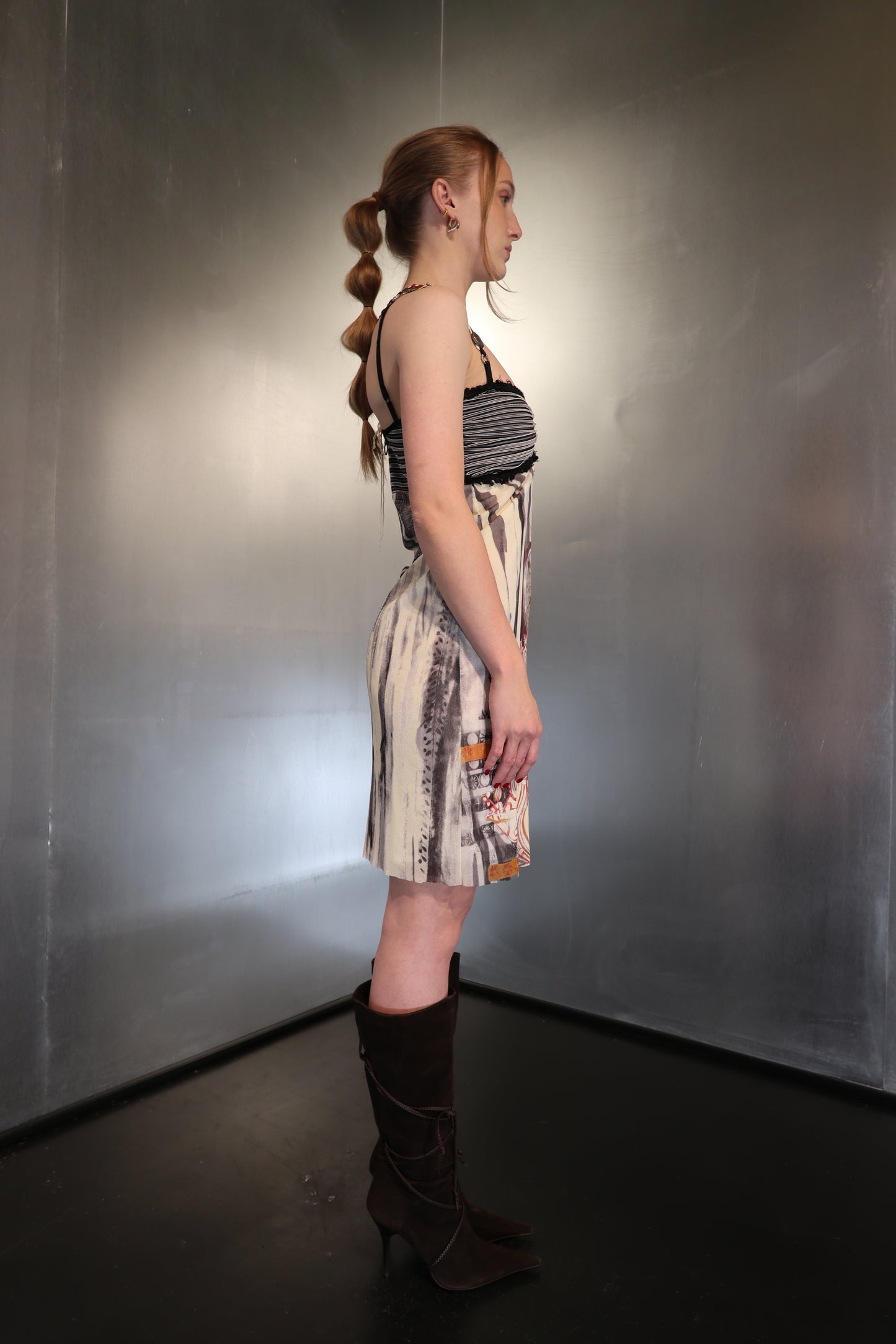 Save The Queen 2000´w Baroque Mesh Dress