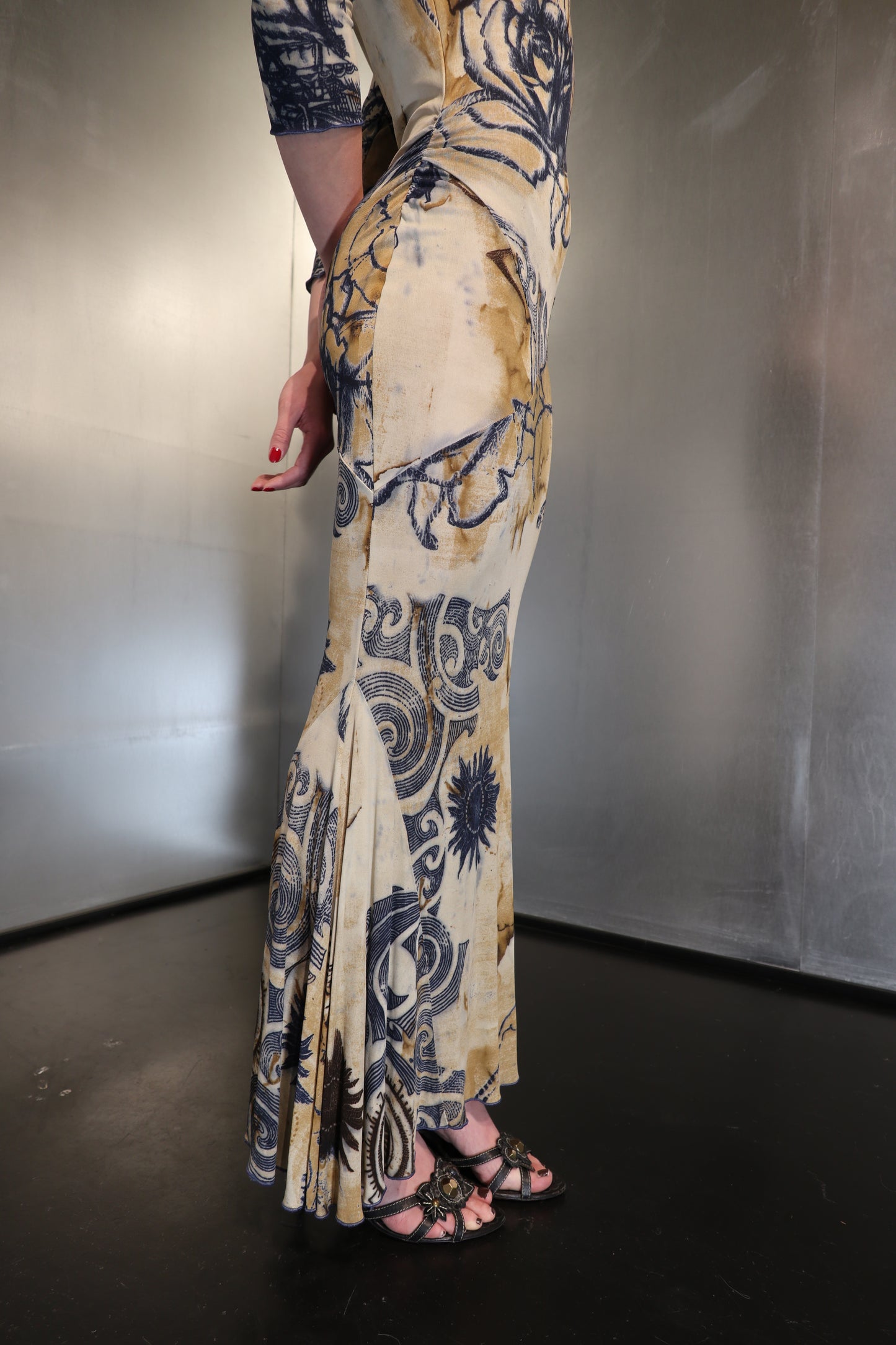 Roberto Cavalli S/S 2003 Tattoo Dress