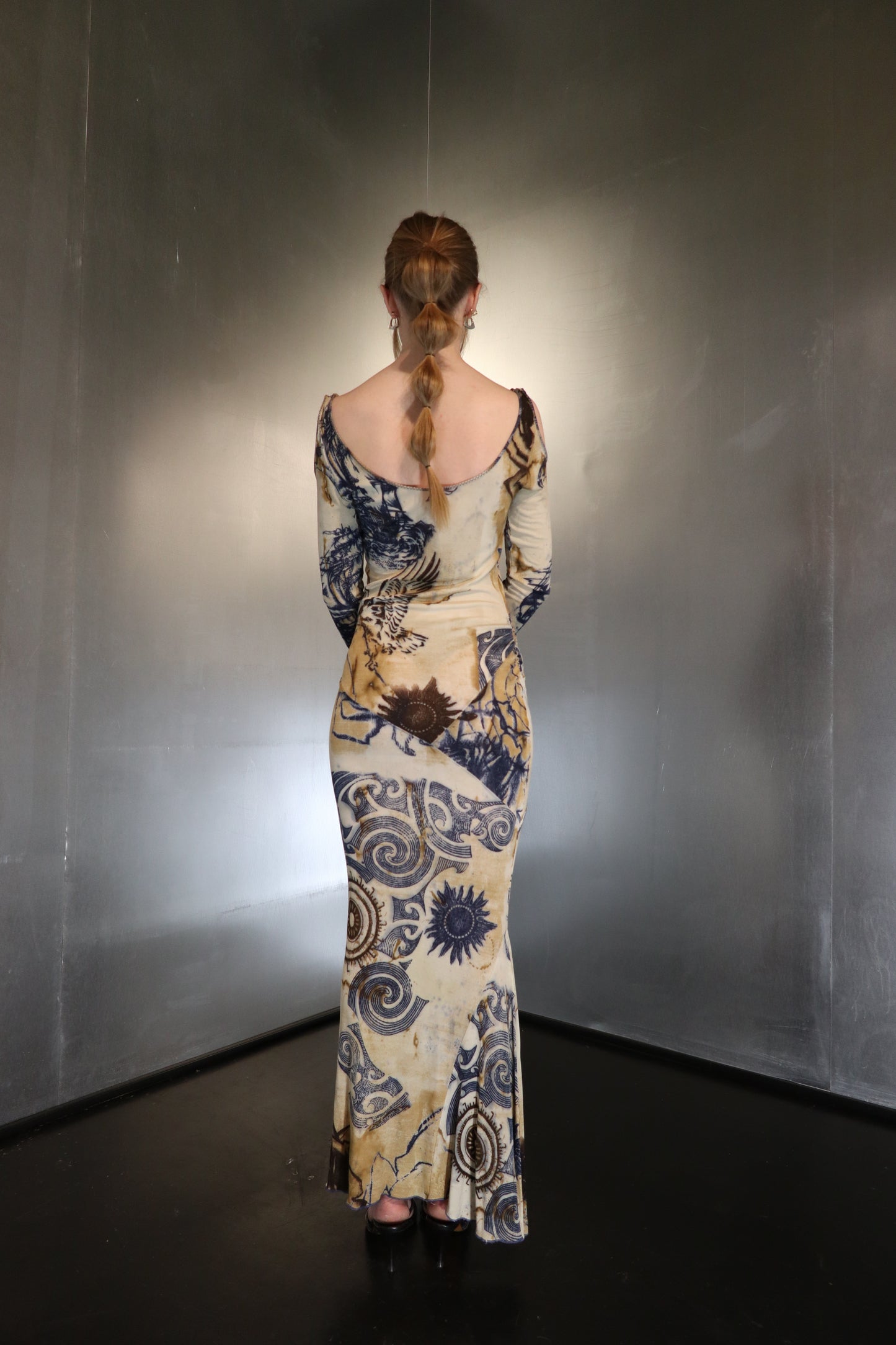Roberto Cavalli S/S 2003 Tattoo Dress