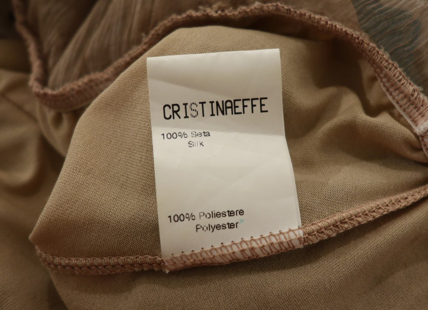 2000´s Cristina Effe Silk Halter Dress