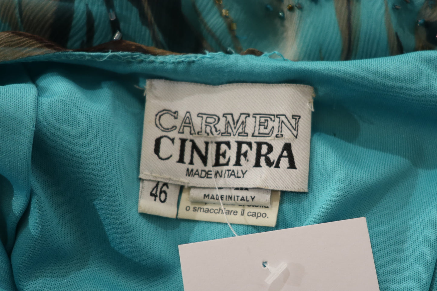 Carmen Cinefra Silk Maxi Dress