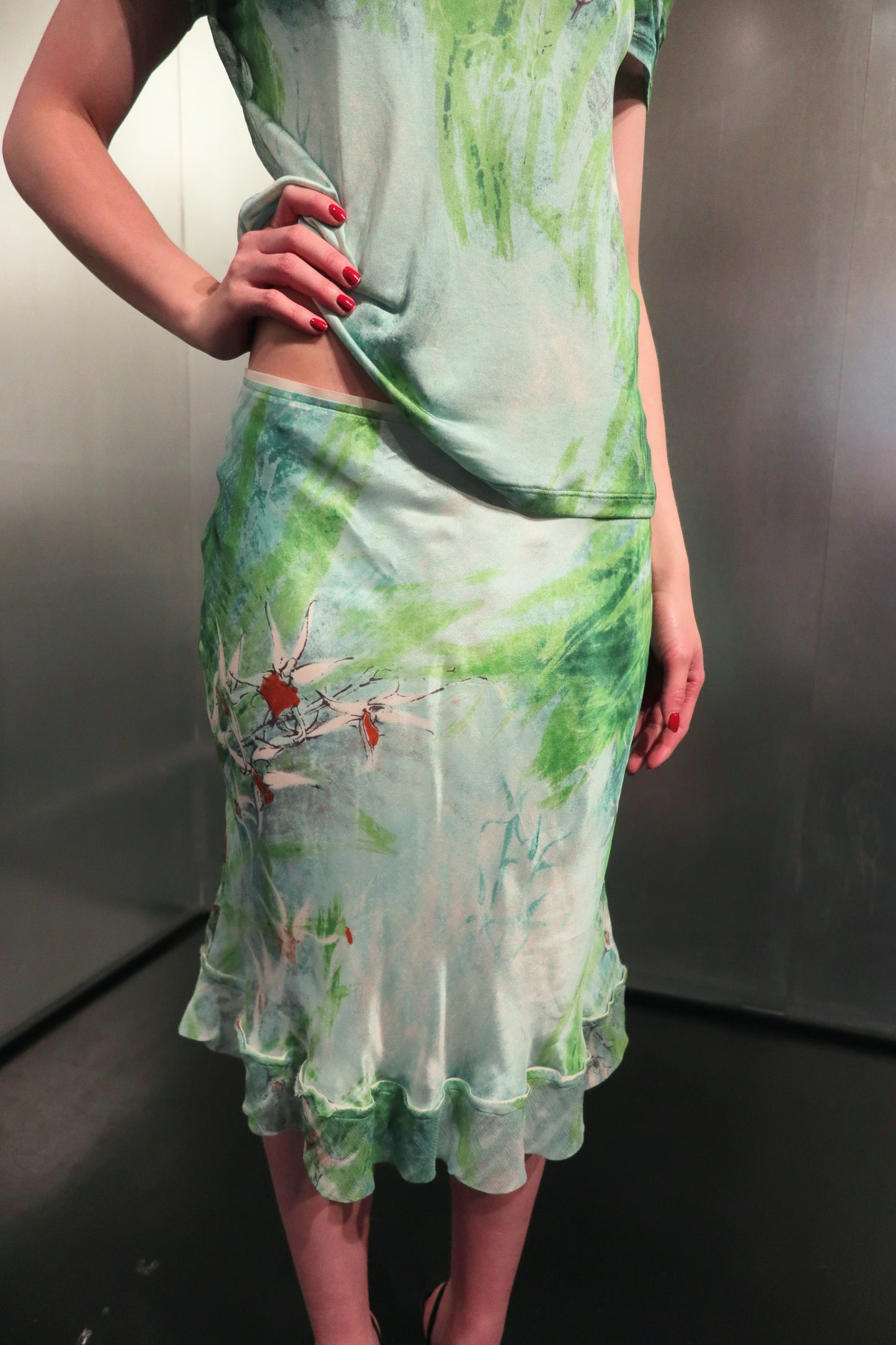 Vintage Roberta Scarpa Off Shoulder Set