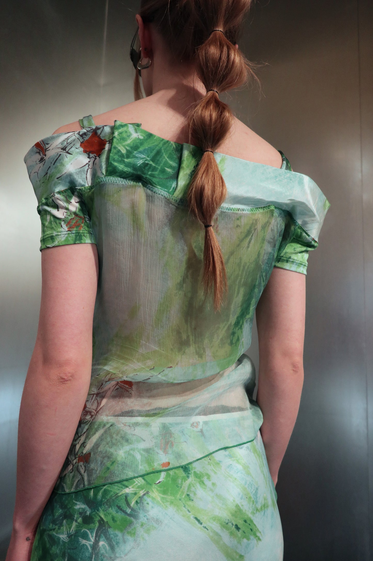 Vintage Roberta Scarpa Off Shoulder Set