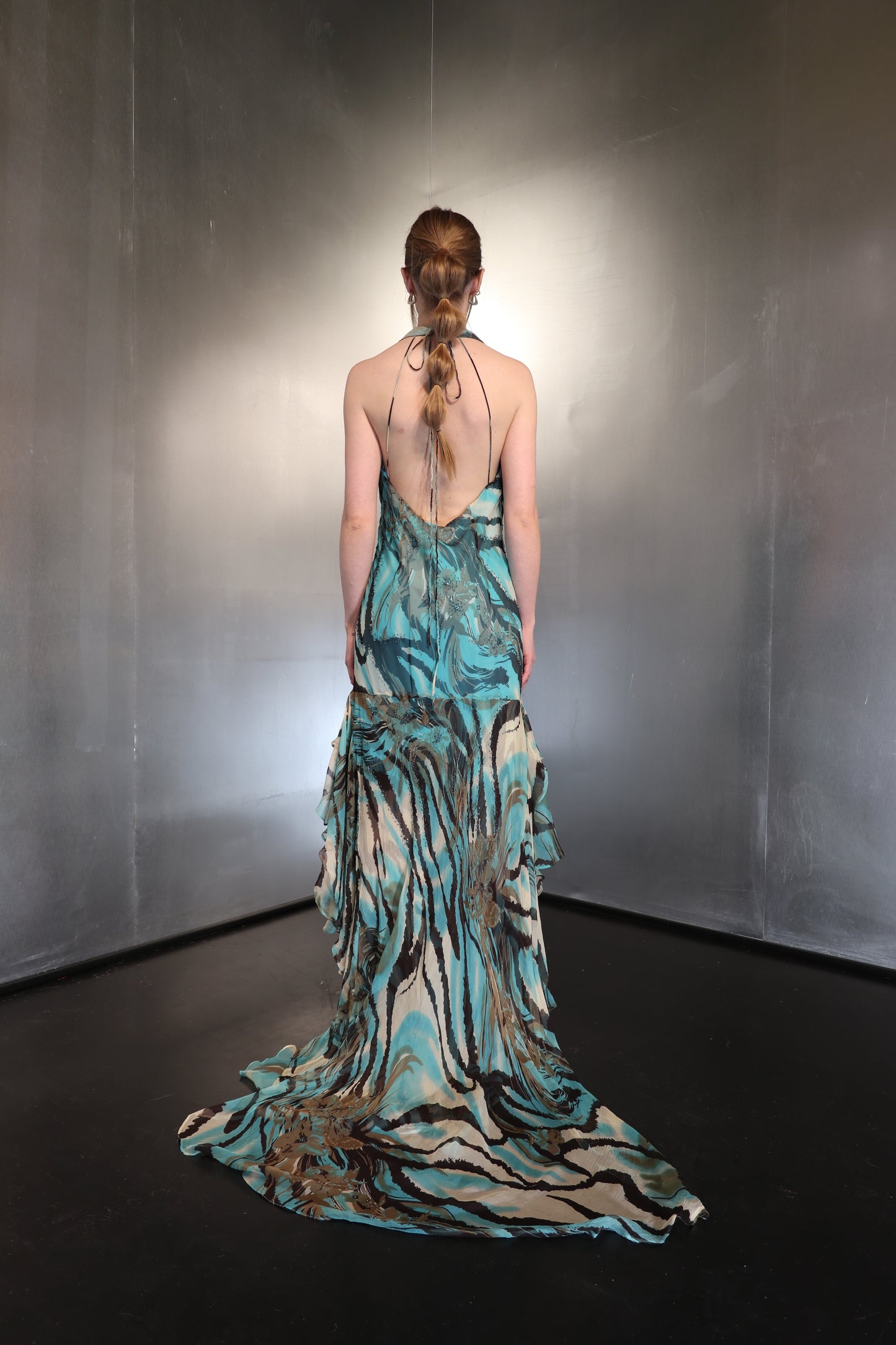 Carmen Cinefra Silk Maxi Dress