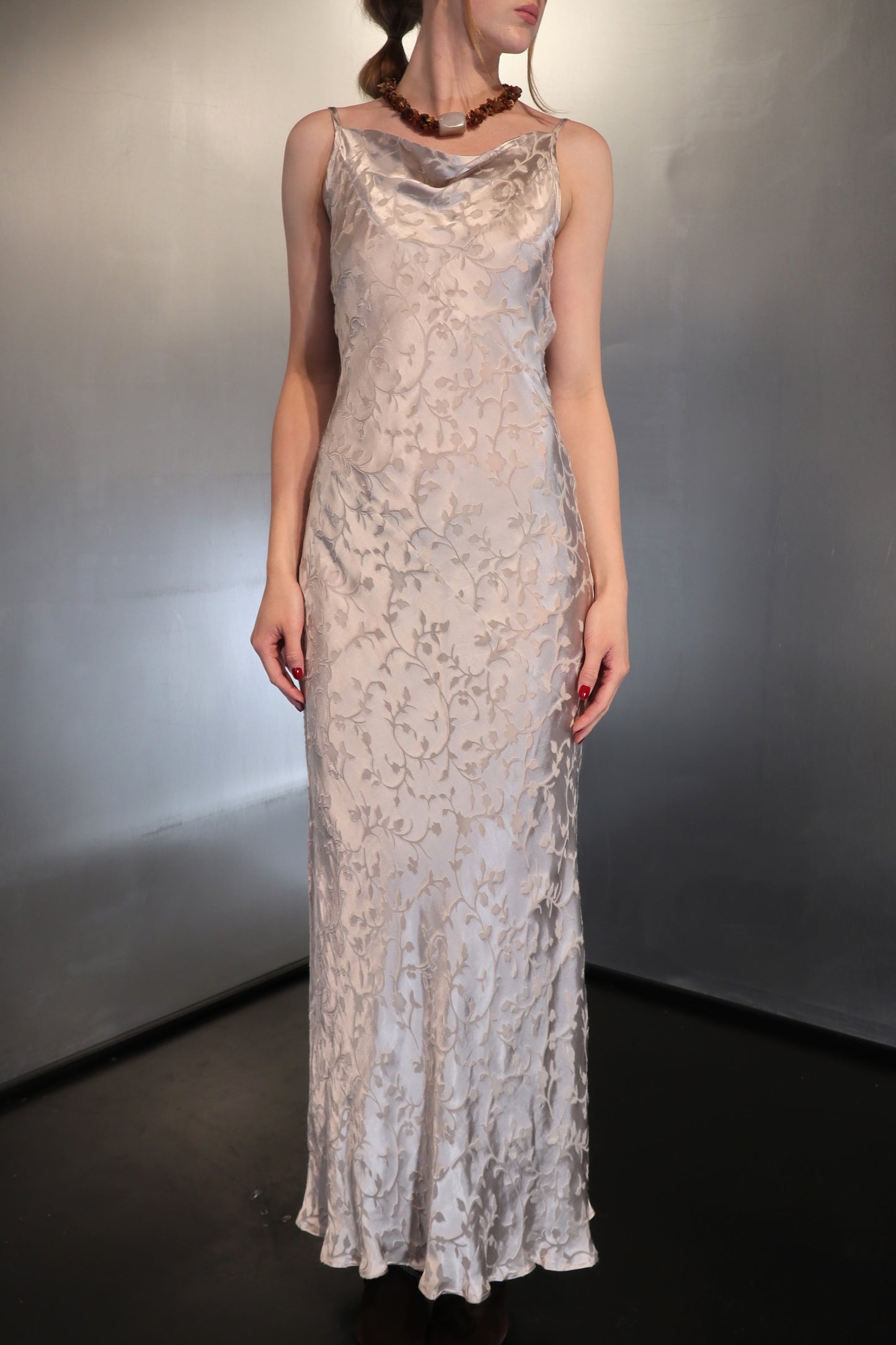 Vintage Silver Gown