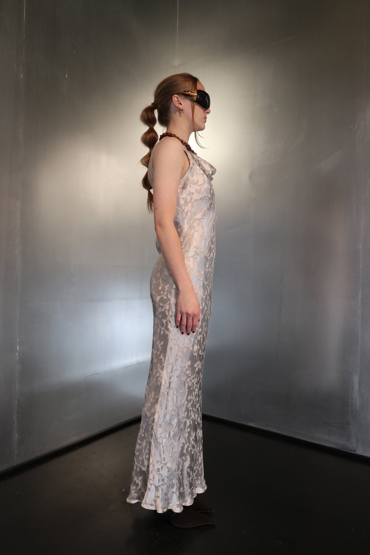 Vintage Silver Gown