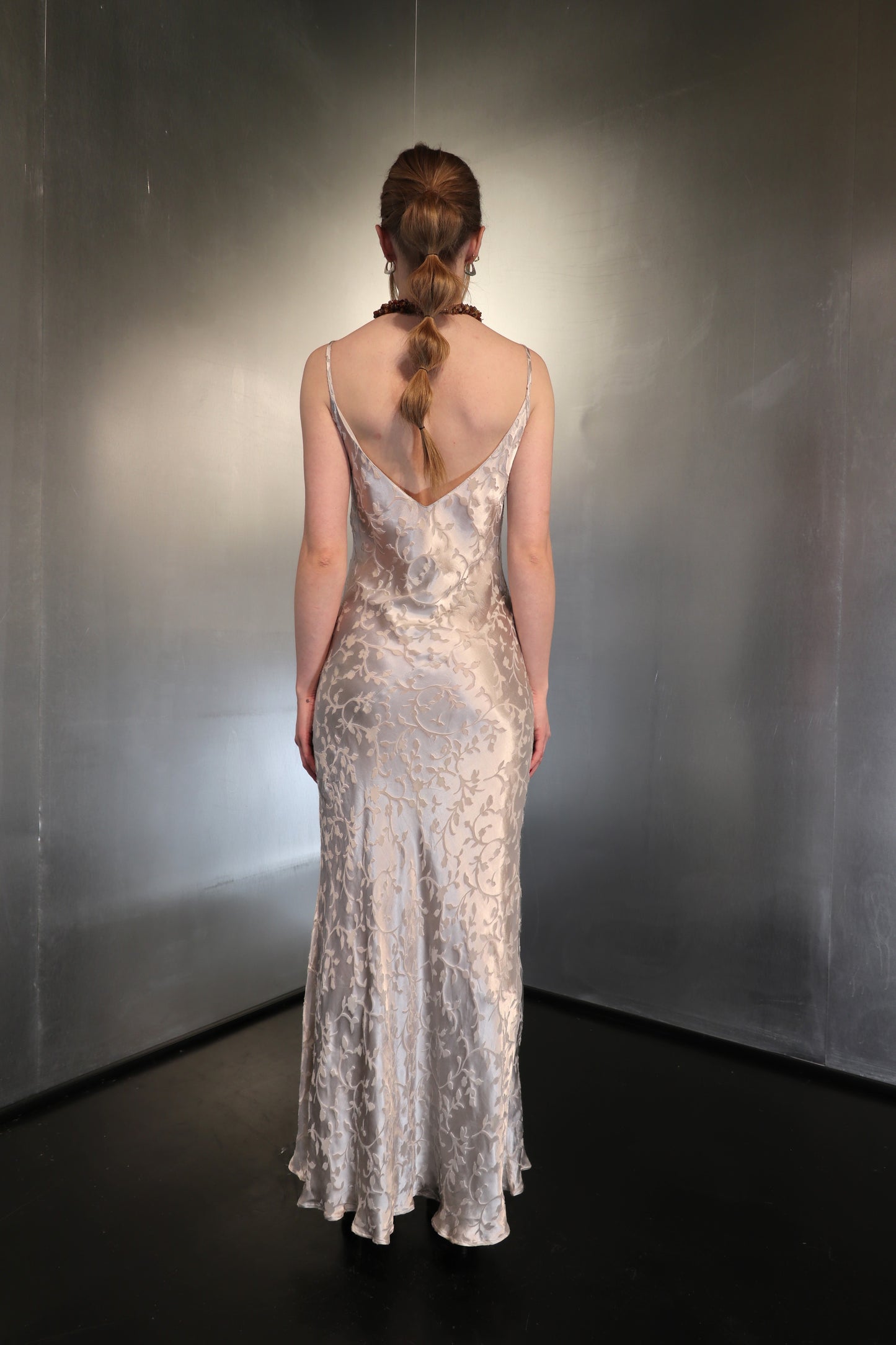 Vintage Silver Gown