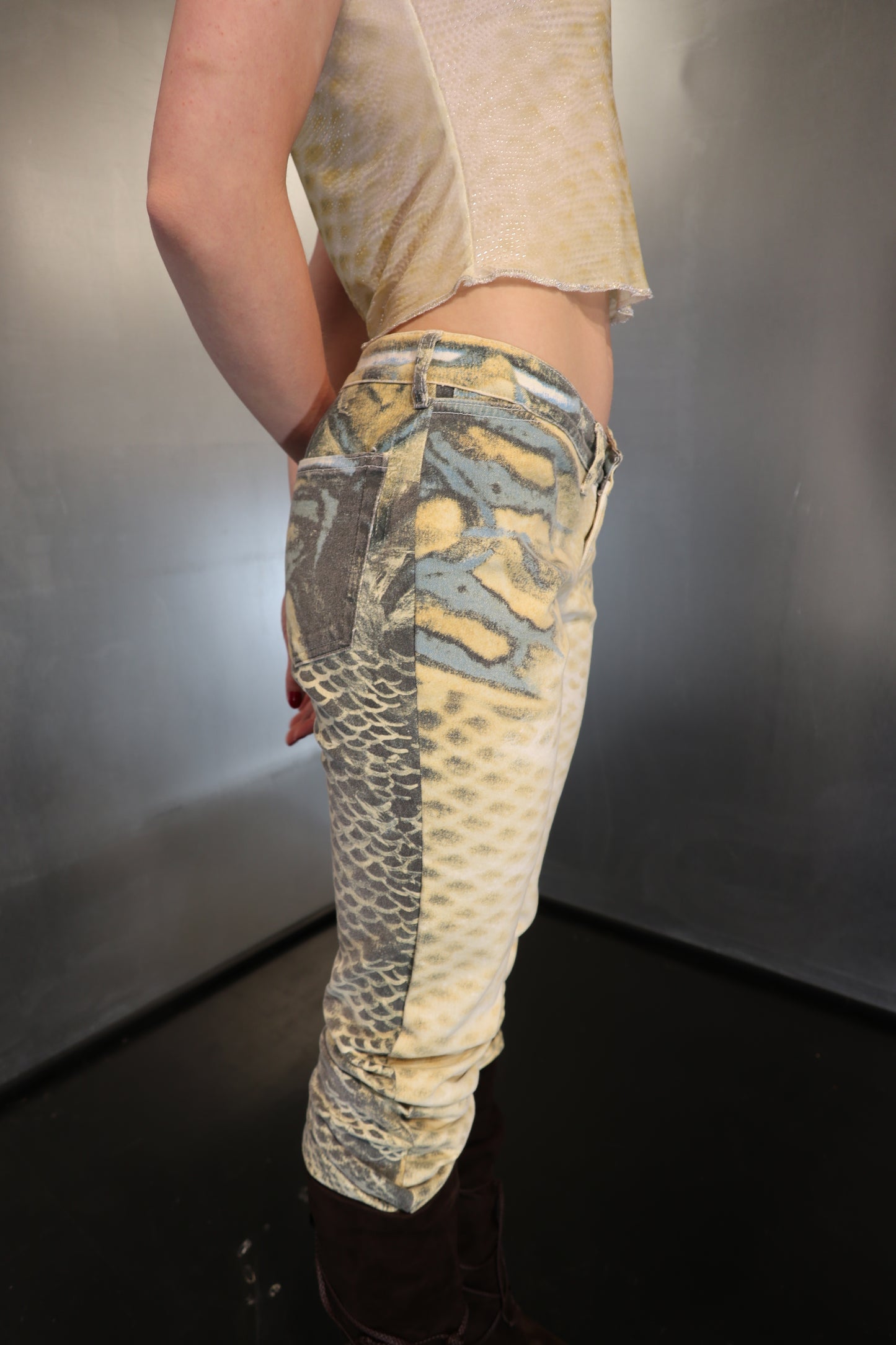 Roberto Cavalli Y2K reptile set